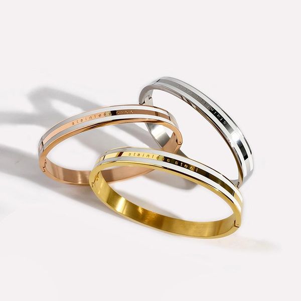 link, chain men women letters stainless steel rose gold color couple bracelet drops of oil lover wedding jewelry gift, Black
link, chain men women letters stainless steel rose gold color couple bracelet drops of oil lover wedding jewelry gift, Black