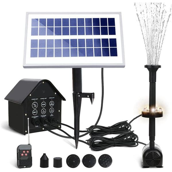 garden decorations fountain pump solar 5 led lights 3.6w water flow 200l/h with style for pool
garden decorations fountain pump solar 5 led lights 3.6w water flow 200l/h with style for pool