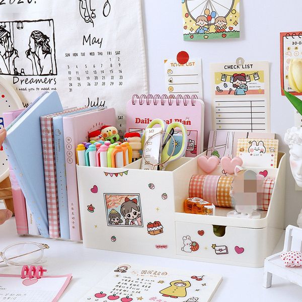 multifunctional plastic book stand desk organizer pencil storage holder miscellaneous load box office school stationery
multifunctional plastic book stand desk organizer pencil storage holder miscellaneous load box office school stationery