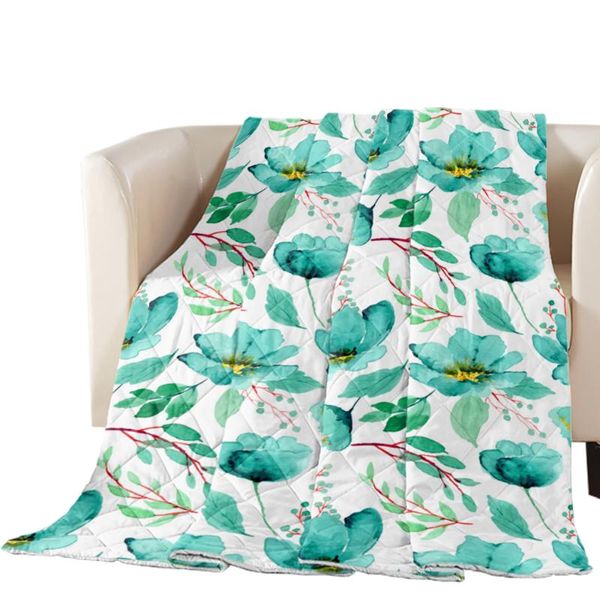 comforters & sets summer watercolor flowers green leaves quilt polyester air-conditioning comforter soft blanket bedspread bed cover
comforters & sets summer watercolor flowers green leaves quilt polyester air-conditioning comforter soft blanket bedspread bed cover