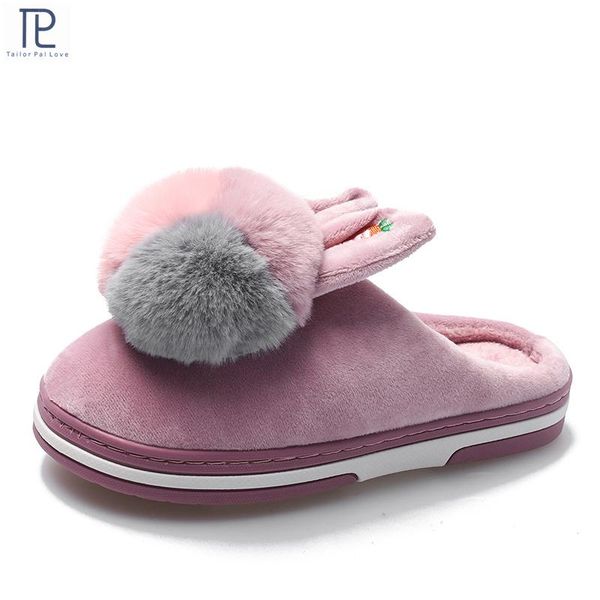 slippers indoor bedroom warm women winter fur home shoe soft sole female girl non-slip house, Black
slippers indoor bedroom warm women winter fur home shoe soft sole female girl non-slip house, Black