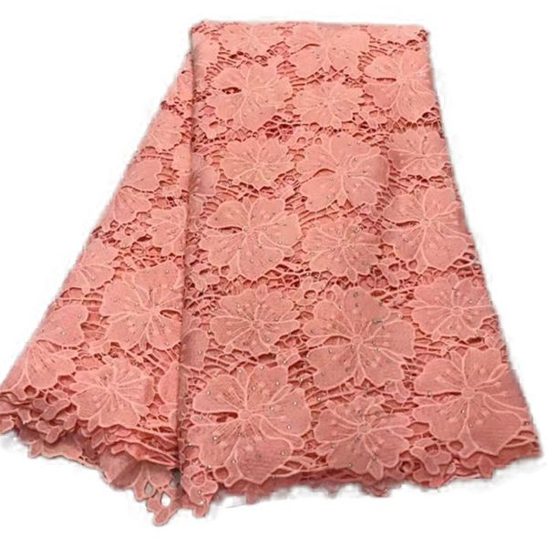 ribbon pink cotton dry lace fabric tulle nigerian guipure with stones 2021 african fabrics for evening dress, Pink;blue
ribbon pink cotton dry lace fabric tulle nigerian guipure with stones 2021 african fabrics for evening dress, Pink;blue