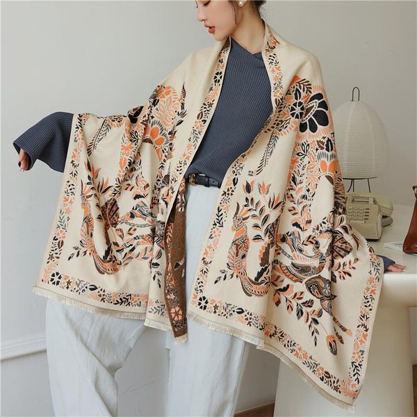 scarves warm bufandas female women winter scarf pashmina cashmere wraps design luxury print thick hijab blanket shawl stoles, Blue;gray
scarves warm bufandas female women winter scarf pashmina cashmere wraps design luxury print thick hijab blanket shawl stoles, Blue;gray