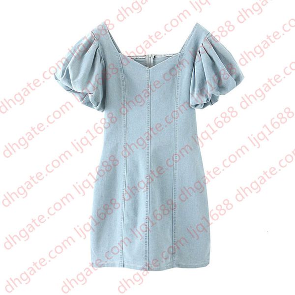 women denim party evening dresses new vintage frence style v-neck+square neck puff sleeve casual short dress summer bodycon mini dress, Black;gray
women denim party evening dresses new vintage frence style v-neck+square neck puff sleeve casual short dress summer bodycon mini dress, Black;gray