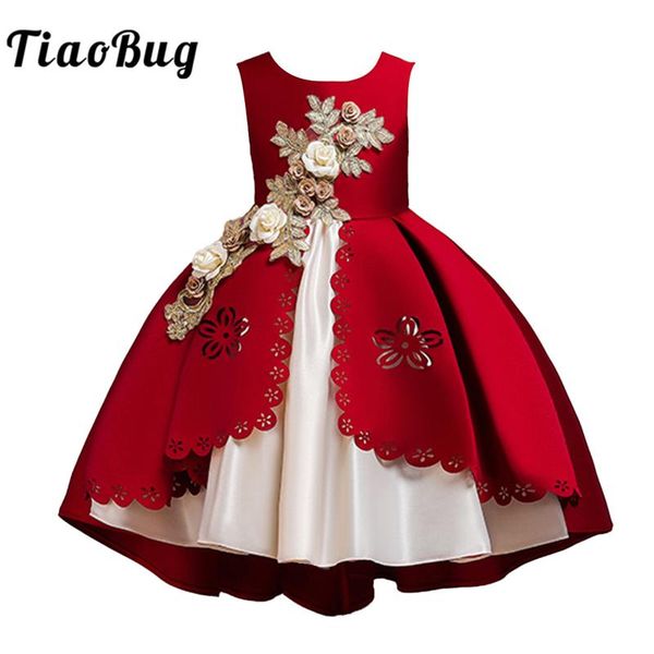 girl's dresses elegant girls dress princess flower opening ceremony vestidos kids for girl embroidery wedding party, Red;yellow
girl's dresses elegant girls dress princess flower opening ceremony vestidos kids for girl embroidery wedding party, Red;yellow