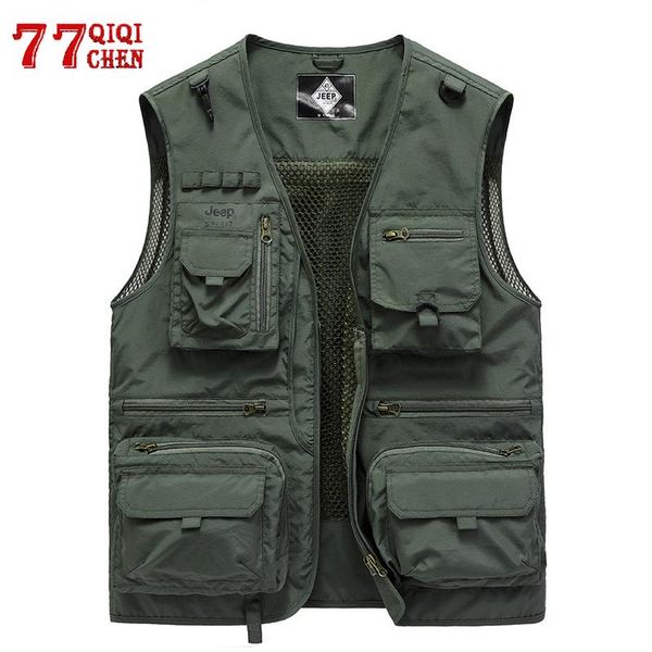 men's vests brand vest men summer mesh multi-pockets pography fishing sleeveless jacket male chaleco hombre weste plus size m-4xl, Black;white
men's vests brand vest men summer mesh multi-pockets pography fishing sleeveless jacket male chaleco hombre weste plus size m-4xl, Black;white