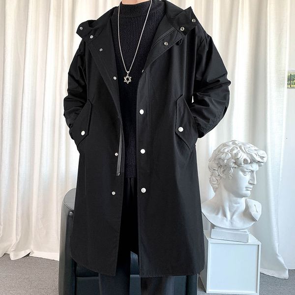men's jackets jaqueta corta-vento masculina, casaco longo de outona solto com capuz vintage preto, vestuário casual para homens 02, Black;brown
men's jackets jaqueta corta-vento masculina, casaco longo de outona solto com capuz vintage preto, vestuário casual para homens 02, Black;brown