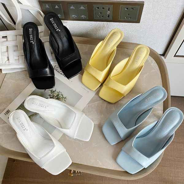 dress shoes monmoira kitten heel outdoor slippers women square toe summer slides sandals elegant solid ladies, Black
dress shoes monmoira kitten heel outdoor slippers women square toe summer slides sandals elegant solid ladies, Black