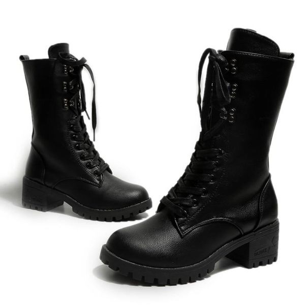 boots spring/autumn high-heeled ankle with rounded heads and one-boot ins are versatile boot ladies, Black
boots spring/autumn high-heeled ankle with rounded heads and one-boot ins are versatile boot ladies, Black