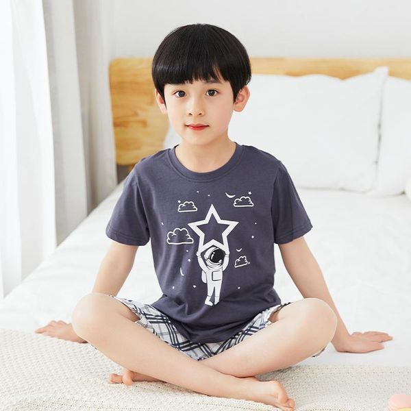 pajamas summer cotton pijama infantil short-sleeved baby girl clothes suit cartoon children clothing kids toddler boys sleepwear, Blue;red
pajamas summer cotton pijama infantil short-sleeved baby girl clothes suit cartoon children clothing kids toddler boys sleepwear, Blue;red