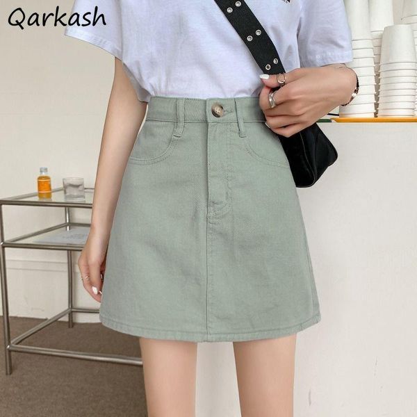 skirts denim womens high waist solid simple korean style retro preppy version students chic leisure fashion a-line ins female, Black
skirts denim womens high waist solid simple korean style retro preppy version students chic leisure fashion a-line ins female, Black