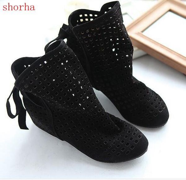 boots women summer casual brand shoes openwork breathable mesh fashion woman, Black
boots women summer casual brand shoes openwork breathable mesh fashion woman, Black