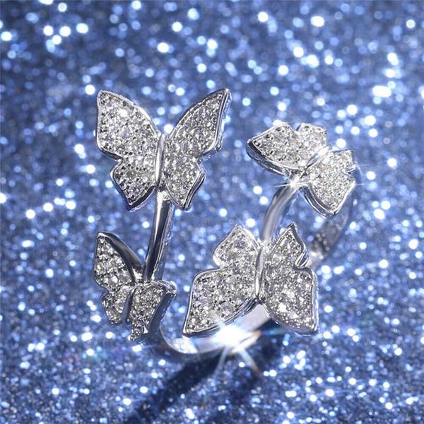 wedding rings women's adjustable size beautiful butterfly white silver color rose gold, Slivery;golden
wedding rings women's adjustable size beautiful butterfly white silver color rose gold, Slivery;golden