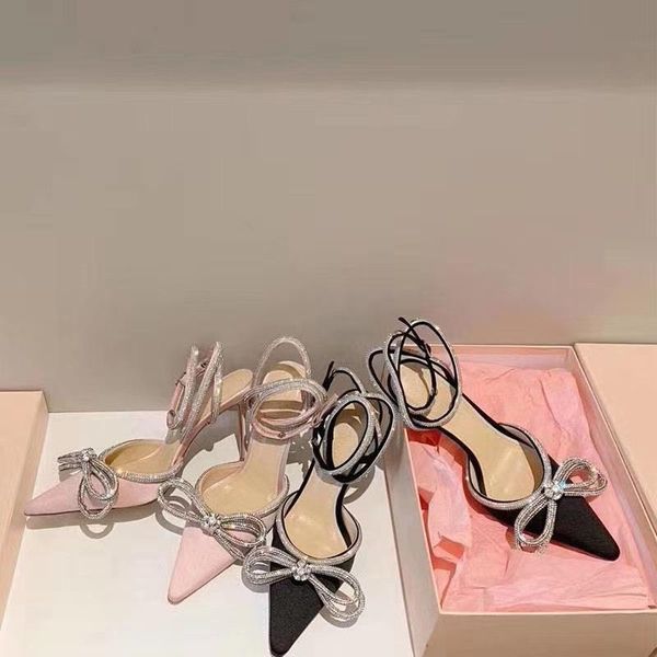 sandals bow 2021 bandage high-heeled slim heel pointed rhinestone fashion satin women's, Black
sandals bow 2021 bandage high-heeled slim heel pointed rhinestone fashion satin women's, Black