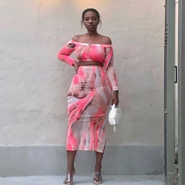 print mesh party 2 piece set women 2020 plus size crop twist side split long skirts matching sets club two piece, White
print mesh party 2 piece set women 2020 plus size crop twist side split long skirts matching sets club two piece, White