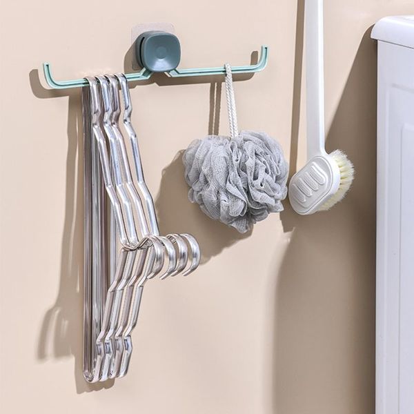 hangers & racks small rotating clothes rack storage holders household bathroom balcony punching clip organizer 
hangers & racks small rotating clothes rack storage holders household bathroom balcony punching clip organizer