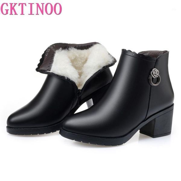 boots gktinoo winter woman genuine leather ankle female casual shoes women waterproof warm wool snow ladies1, Black
boots gktinoo winter woman genuine leather ankle female casual shoes women waterproof warm wool snow ladies1, Black