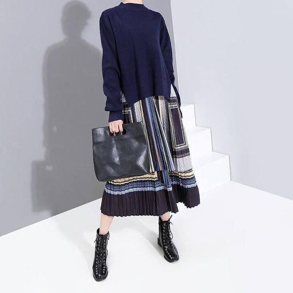 casual dresses women's dress winter korean temperament knitted sweater two-piece set polyester loose mid-calf undefined high street, Black;gray
casual dresses women's dress winter korean temperament knitted sweater two-piece set polyester loose mid-calf undefined high street, Black;gray