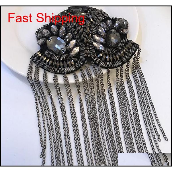 2018 new arrive kpop fashion women clothes epaulet accessories tassel shoulder epaulettes/charreteras hombro/broo qylxvd luckyhat, Silver
2018 new arrive kpop fashion women clothes epaulet accessories tassel shoulder epaulettes/charreteras hombro/broo qylxvd luckyhat, Silver