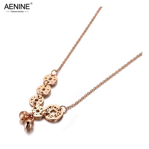 chokers aenine stainless steel chinese national style ancient coins & bells pendant necklaces for women ethnic choker necklace an19210, Golden;silver
chokers aenine stainless steel chinese national style ancient coins & bells pendant necklaces for women ethnic choker necklace an19210, Golden;silver