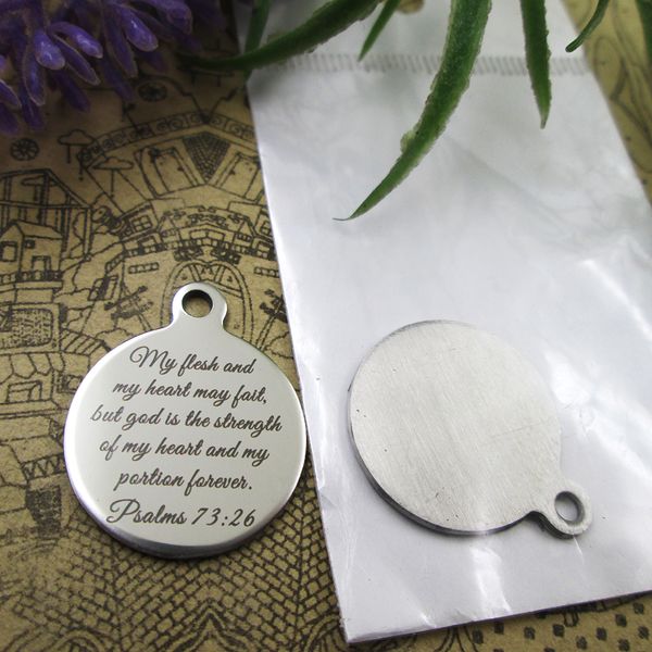 40pcs--stainless steel charms"my flesh and my heart may fait..." more style choosing diy pendants fo necklace, Bronze;silver
40pcs--stainless steel charms"my flesh and my heart may fait..." more style choosing diy pendants fo necklace, Bronze;silver
