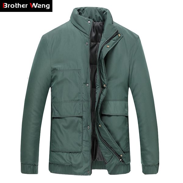 2021 Winter New Men's Stand Collar Warm Parkas Jacket Fashion Thick Casual Short Coat Male Brand Clothing Fp4r, Black
2021 Winter New Men's Stand Collar Warm Parkas Jacket Fashion Thick Casual Short Coat Male Brand Clothing Fp4r, Black