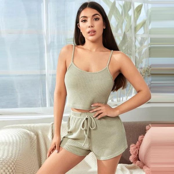 women's tracksuits moarcho casual solid color bow-knot women suspenders tight fitting two piece vest shorts summer sports suit 2021 arr, Gray
women's tracksuits moarcho casual solid color bow-knot women suspenders tight fitting two piece vest shorts summer sports suit 2021 arr, Gray