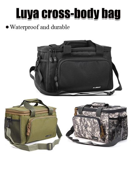 fishing accessories bag large capacity multi-purpose luya crossbody hard tackle accessory backpack canvas waterproof
fishing accessories bag large capacity multi-purpose luya crossbody hard tackle accessory backpack canvas waterproof
