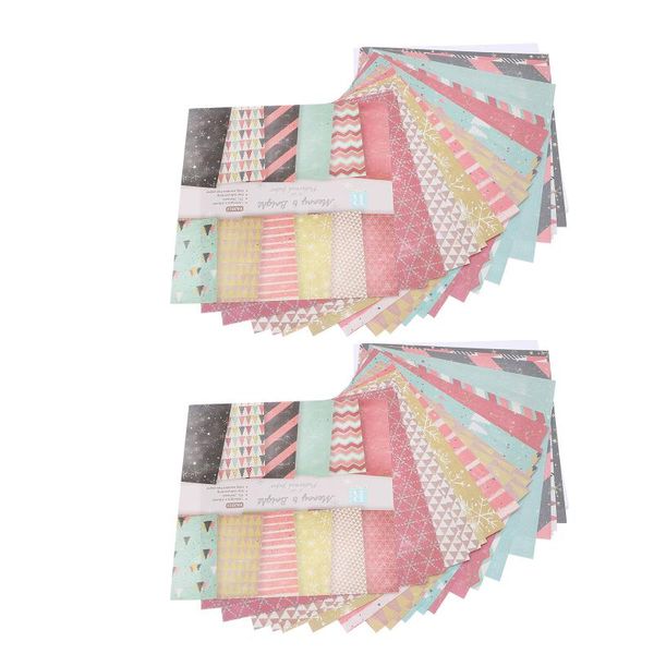 wall stickers 48 sheets of diy scrapbook background paper single-sided craft papers folding
wall stickers 48 sheets of diy scrapbook background paper single-sided craft papers folding