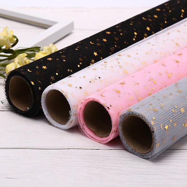 star moon soft lace mesh wrapping paper flower bouquet florist supplies diy decor valentine's day gift wrap 5 yard/roll
star moon soft lace mesh wrapping paper flower bouquet florist supplies diy decor valentine's day gift wrap 5 yard/roll