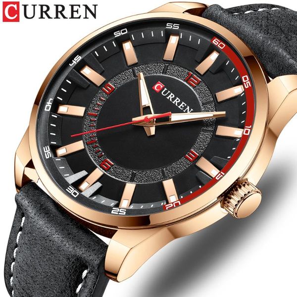 wristwatches curren fashion mens watches big dial military quartz watch leather waterproof sport chronograph men, Slivery;brown
wristwatches curren fashion mens watches big dial military quartz watch leather waterproof sport chronograph men, Slivery;brown