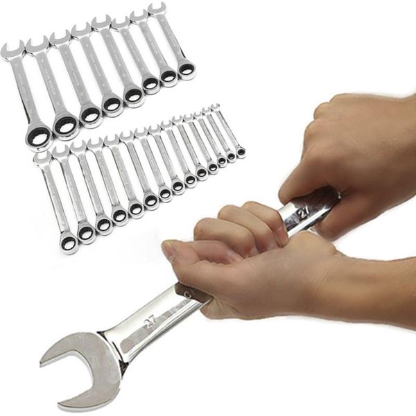 hand tools 6mm-32mm chrome vanadium steel metric fixed head ratchet spanner gear wrench open end & ring nut mirror polished
hand tools 6mm-32mm chrome vanadium steel metric fixed head ratchet spanner gear wrench open end & ring nut mirror polished