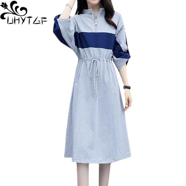 casual dresses uhytgf 5xl plus size dress women zipper pullover stand collar elegant female long sleeve splice autumn vestido1201, Black;gray
casual dresses uhytgf 5xl plus size dress women zipper pullover stand collar elegant female long sleeve splice autumn vestido1201, Black;gray
