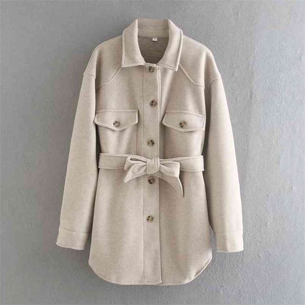 winter women retro simple fashion loose wild lapel single-breasted pocket belt female jacket 210531, Black
winter women retro simple fashion loose wild lapel single-breasted pocket belt female jacket 210531, Black