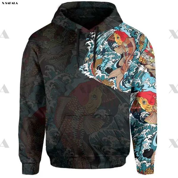 men's hoodies & sweatshirts japan chinese koi fish dragon skull yin yang 3d printed hoodie man female zipper pullover sweatshirt hooded, Black
men's hoodies & sweatshirts japan chinese koi fish dragon skull yin yang 3d printed hoodie man female zipper pullover sweatshirt hooded, Black