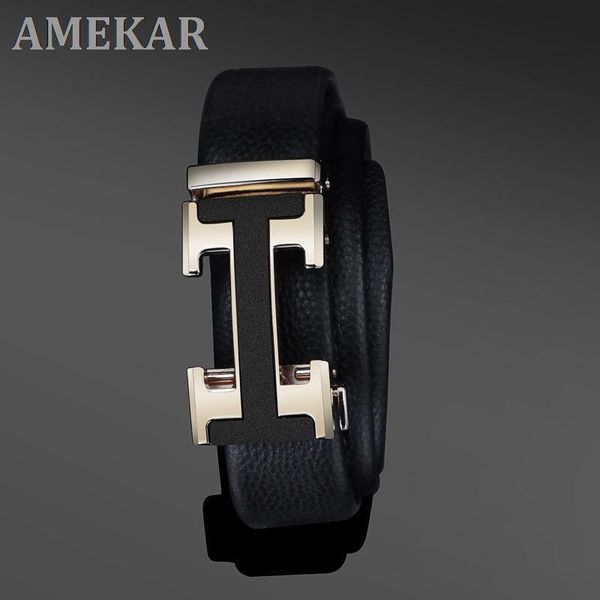 belts 2021 belt men's automatic buckle litchi pattern first layer leather pants business leisure joker, Black;brown
belts 2021 belt men's automatic buckle litchi pattern first layer leather pants business leisure joker, Black;brown