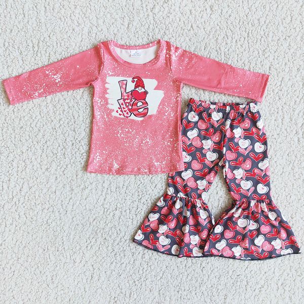 fashion kids clothes girl sets love heart valentine's day toddler baby girls clothing boutique long sleeve bell pants set cute children, White
fashion kids clothes girl sets love heart valentine's day toddler baby girls clothing boutique long sleeve bell pants set cute children, White