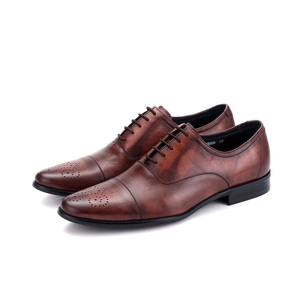 dress formal shoes men genuine leather vintage retro custom handmade office fashion lace up wedding party oxford shoes b100, Black
dress formal shoes men genuine leather vintage retro custom handmade office fashion lace up wedding party oxford shoes b100, Black
