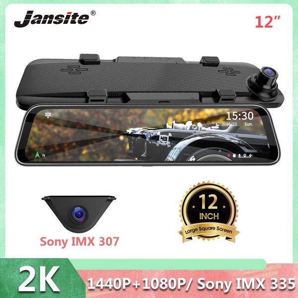 jansite 12" 2k dash cam front and rear camera touch screen stream media car dvr wdr time-lapse video gps track playback recorder
jansite 12" 2k dash cam front and rear camera touch screen stream media car dvr wdr time-lapse video gps track playback recorder