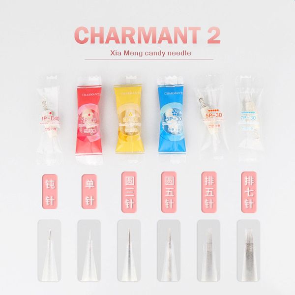50pcs microblading cartridge needle for charmant device permanent makeup machine pen tattoo machine spiral-port needle
50pcs microblading cartridge needle for charmant device permanent makeup machine pen tattoo machine spiral-port needle