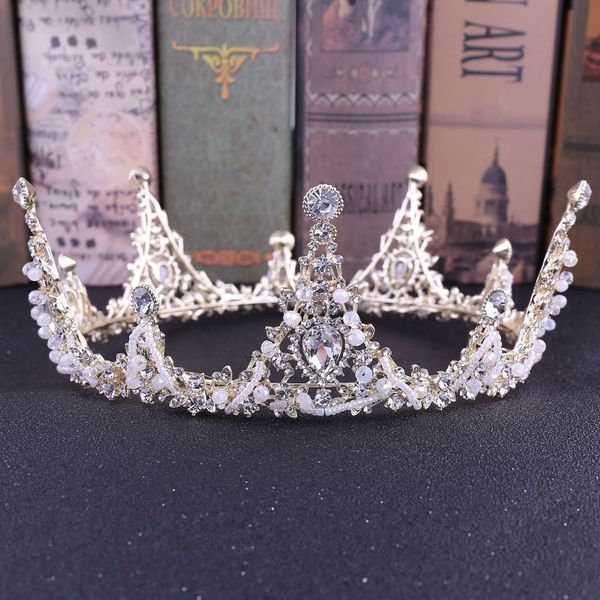 2021 vintage baroque bridal tiaras accessories gold/silver colorful crystals princess headwear stunning wedding tiaras and crowns12147, Slivery;golden
2021 vintage baroque bridal tiaras accessories gold/silver colorful crystals princess headwear stunning wedding tiaras and crowns12147, Slivery;golden