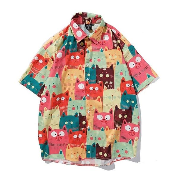 men's casual shirts 2021 arrivals cartoon print for men clothing -2xl summer clothes short sleeve tee harajuku, White;black
men's casual shirts 2021 arrivals cartoon print for men clothing -2xl summer clothes short sleeve tee harajuku, White;black