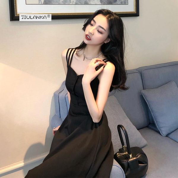 casual dresses summer long dress for women 2021 strappy black short sleeve plus size clothing corset korean fashion evening, Black;gray
casual dresses summer long dress for women 2021 strappy black short sleeve plus size clothing corset korean fashion evening, Black;gray