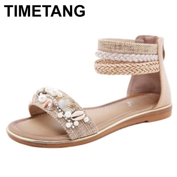sandals timetang 2021 spring/summer fashion women casual shoes women's retro beaded zipper drill flat, Black
sandals timetang 2021 spring/summer fashion women casual shoes women's retro beaded zipper drill flat, Black
