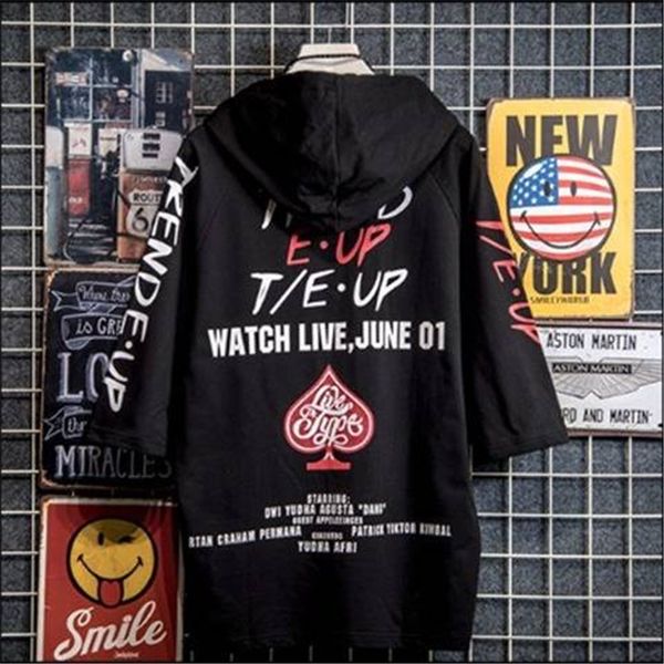 2021 new legal vero com capuz tshirt streetwear casual japo hip hop camisas soltas homens t camisa preto engraado dos desenhos animados chfm, Black
2021 new legal vero com capuz tshirt streetwear casual japo hip hop camisas soltas homens t camisa preto engraado dos desenhos animados chfm, Black