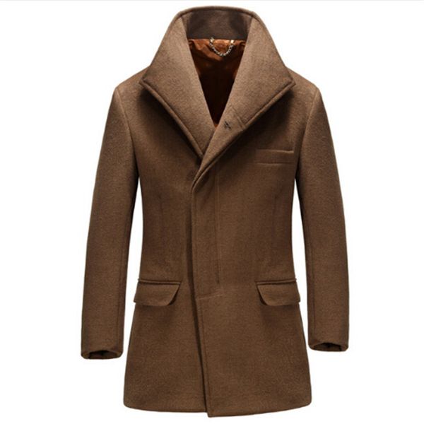 new arrival wool parkas pockets turn down collar men casual winter jackets plus size 4xl myba, Black
new arrival wool parkas pockets turn down collar men casual winter jackets plus size 4xl myba, Black