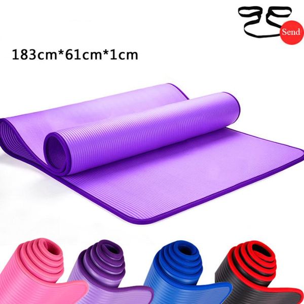 yoga mats 10mm nbr non-slip mats183cmx61cm edge for fitness tasteless pilates gym exercise pads with bandages
yoga mats 10mm nbr non-slip mats183cmx61cm edge for fitness tasteless pilates gym exercise pads with bandages