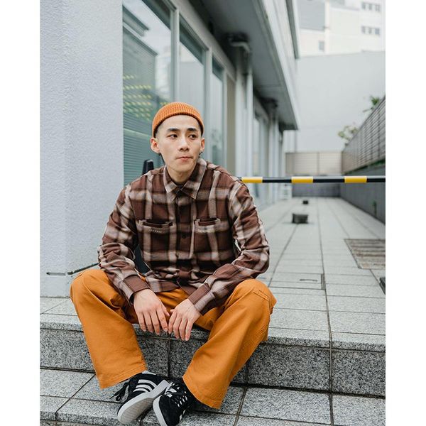 men's casual shirts korean plaid button up long sleeve for men soft comfortable single breasted camisas de hombre harajuku shirt bd50ss, White;black
men's casual shirts korean plaid button up long sleeve for men soft comfortable single breasted camisas de hombre harajuku shirt bd50ss, White;black
