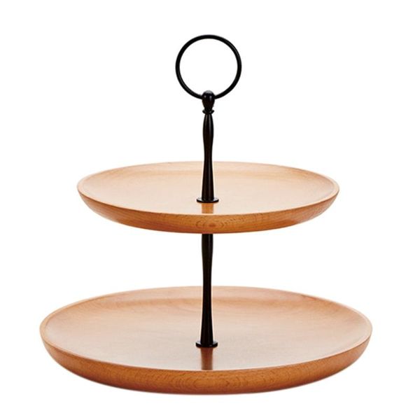 dishes & plates wooden fruit plate two tiered serving tray platter snack candy cake creative round party home decoration
dishes & plates wooden fruit plate two tiered serving tray platter snack candy cake creative round party home decoration
