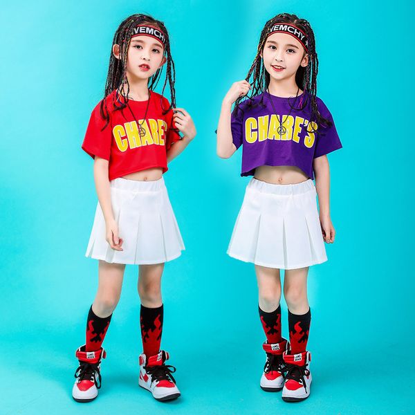 ropa de hip hop para nia camiseta falda blanca corta para chico disfraz de baile de jazz ropa baile saln, Black;red
ropa de hip hop para nia camiseta falda blanca corta para chico disfraz de baile de jazz ropa baile saln, Black;red